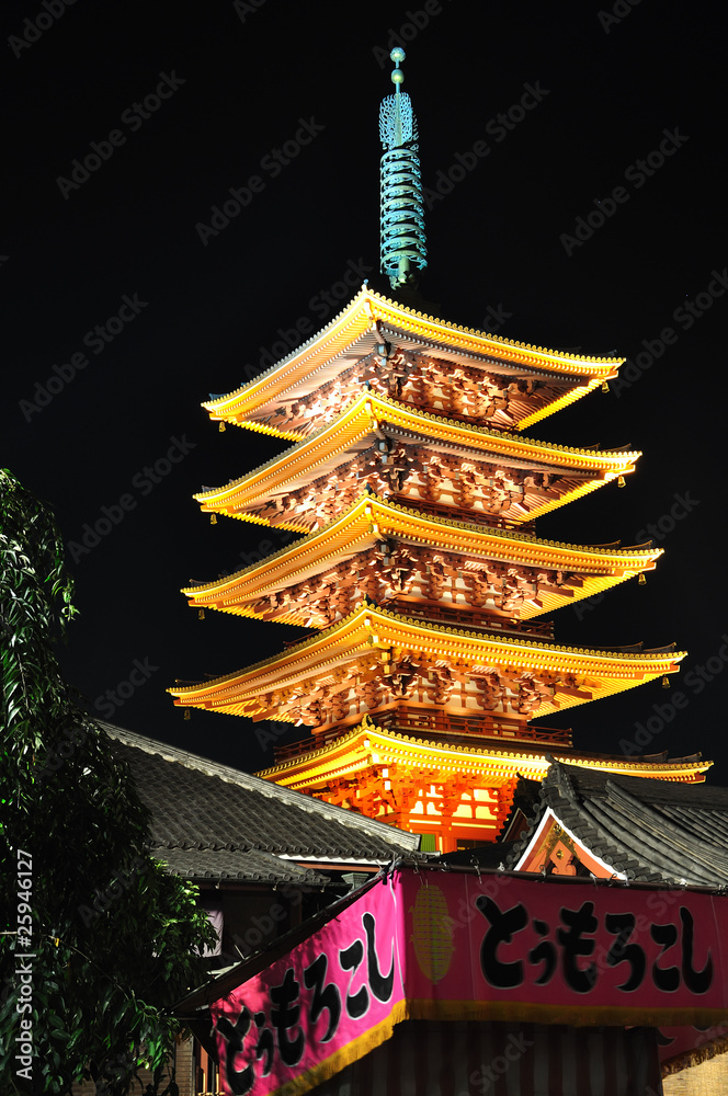 Naklejka premium senso-ji 4