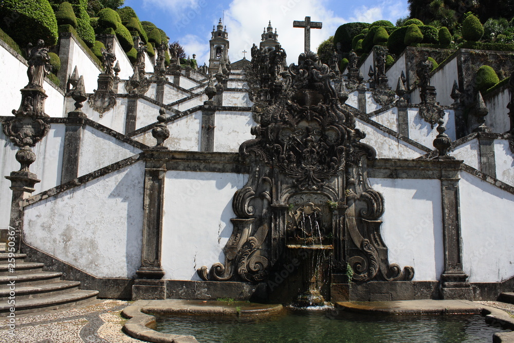 fountain at Bom Jesus do Monte