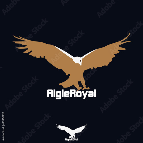 aigle royal vector