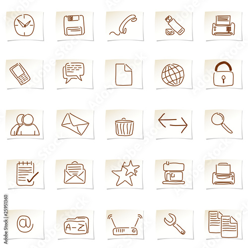 Icons gezeichnet