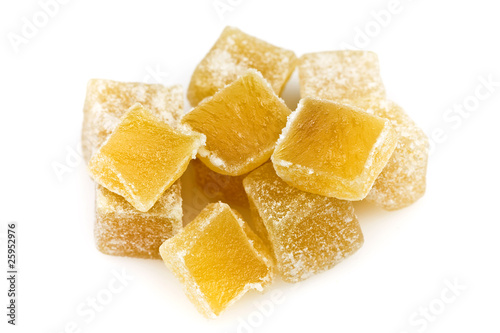 Candied Ginger Cubes