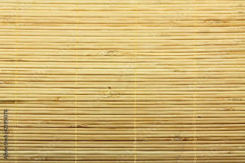set de table en bambou
