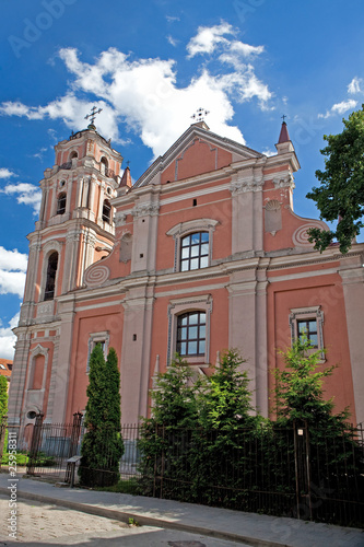 The Church of All Saints in Vilnius