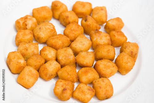 Fritos para degustación