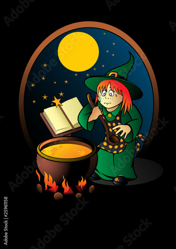 little witch cooks