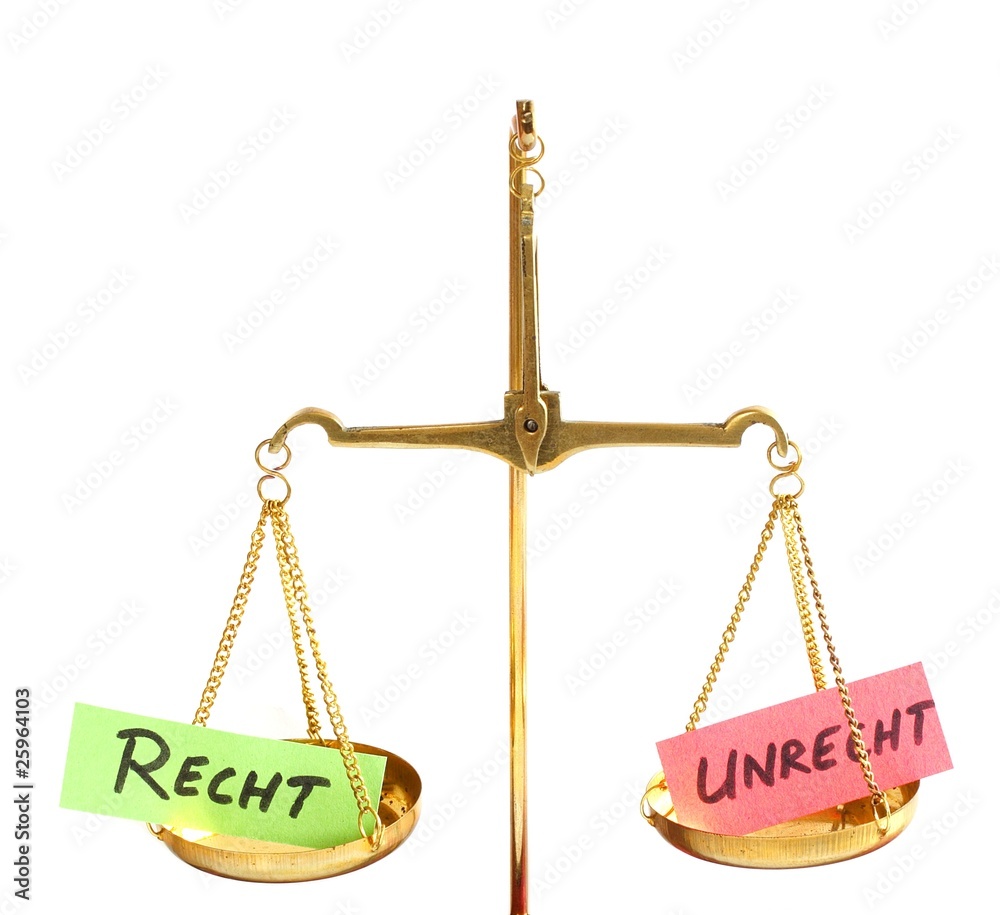 Recht - Unrecht