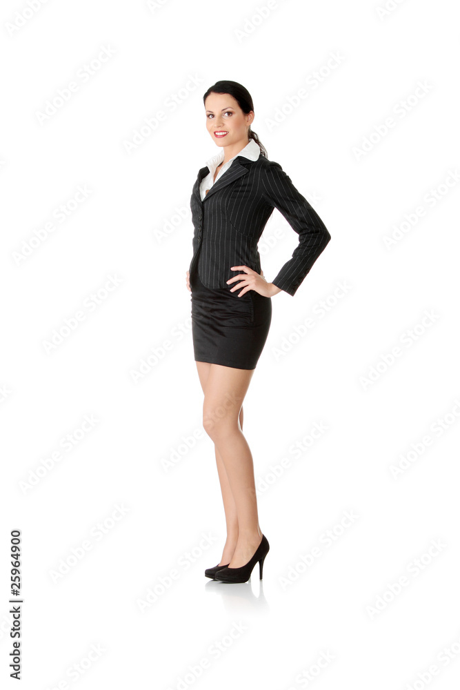 Young happy businesswoman Young happy businesswoman
