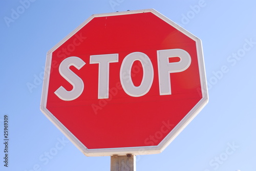Stop sign