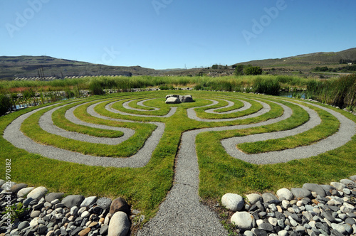 Washington outdoor Labyrinth