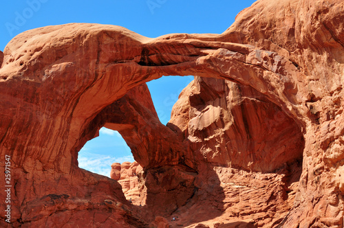 Moab Utah - Arches Nationa Park - double arch