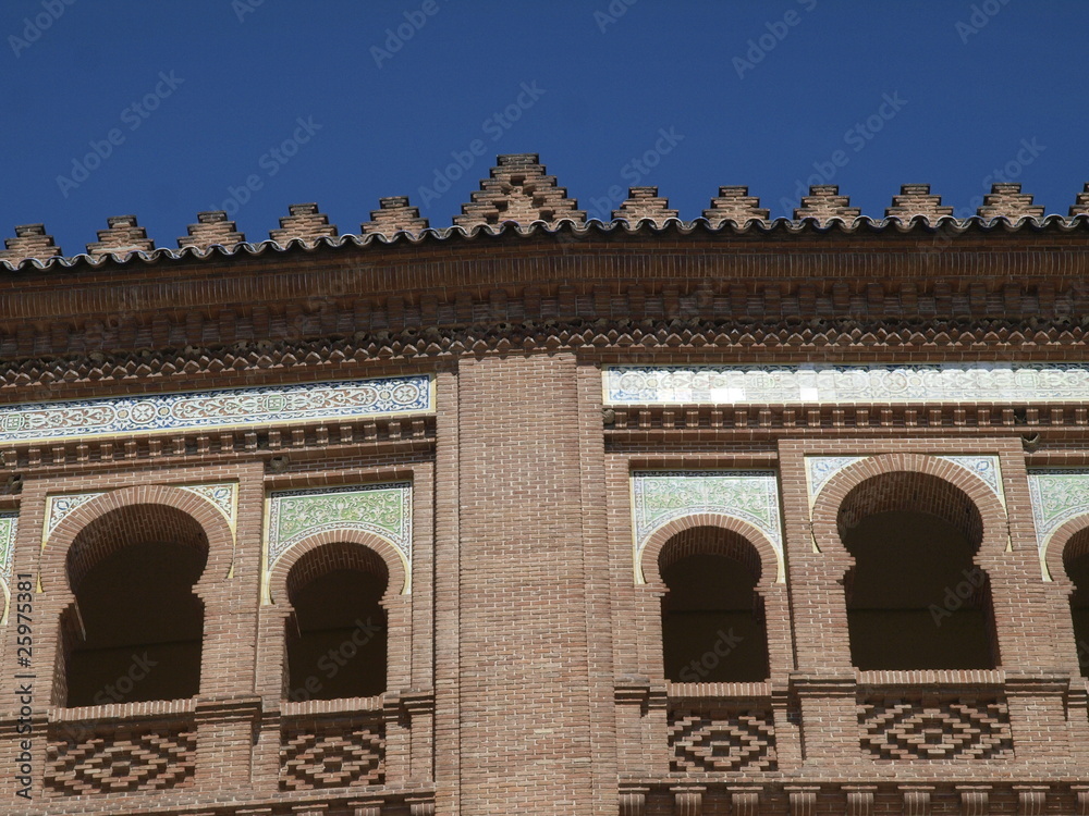 Naklejka premium Plaza de toros de Las Ventas en Madrid