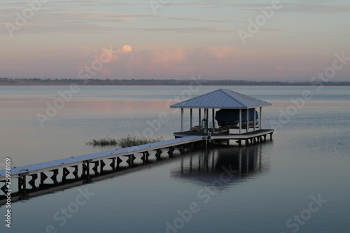Sunrise at Lake Placid - Florida © Ana