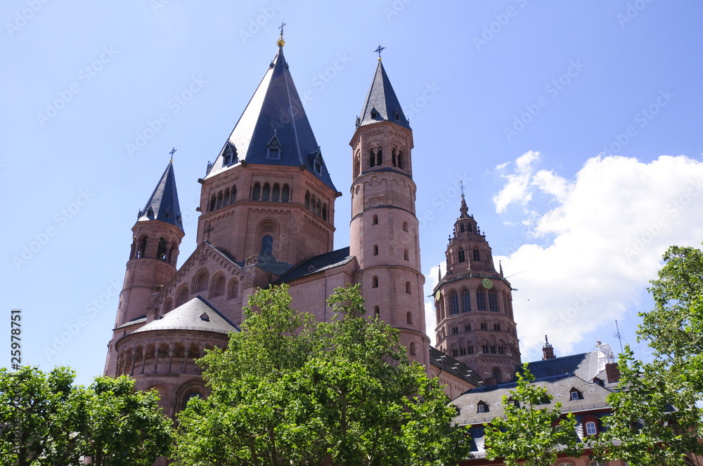 Fototapeta premium Cathedral - Mainz, Germany