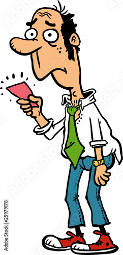 Pink Slip Man