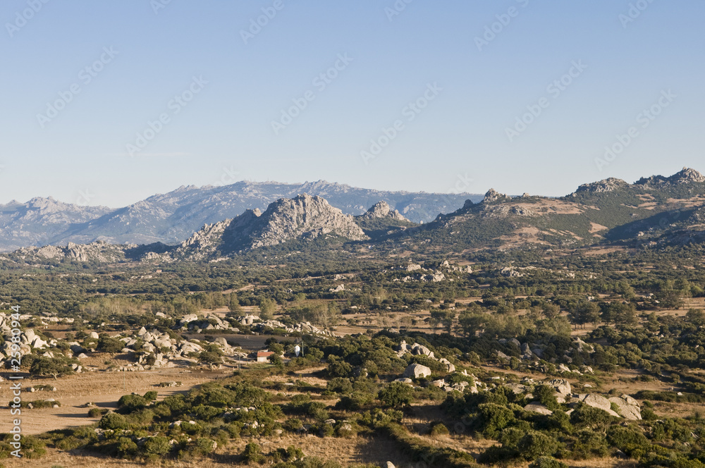 Obraz premium valle della luna. sardinia