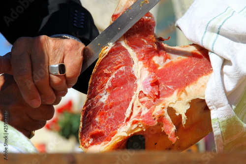 Jambon cru