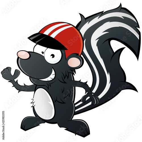 stinktier cartoon