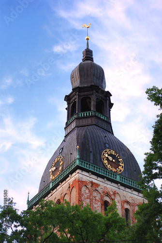 Dome church in Riga, Latvia