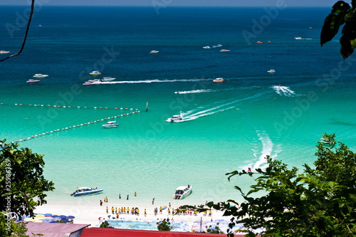 Beach on island