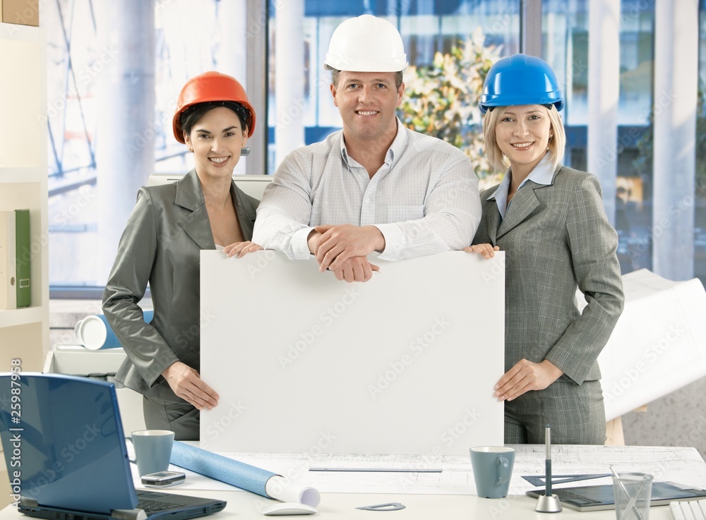 Portrait of architect team Portrait of architect team