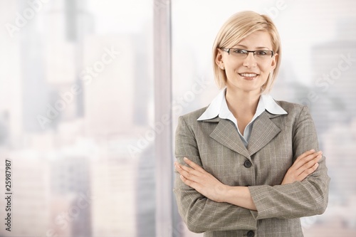 Photography Portrait of smiling businesswoman