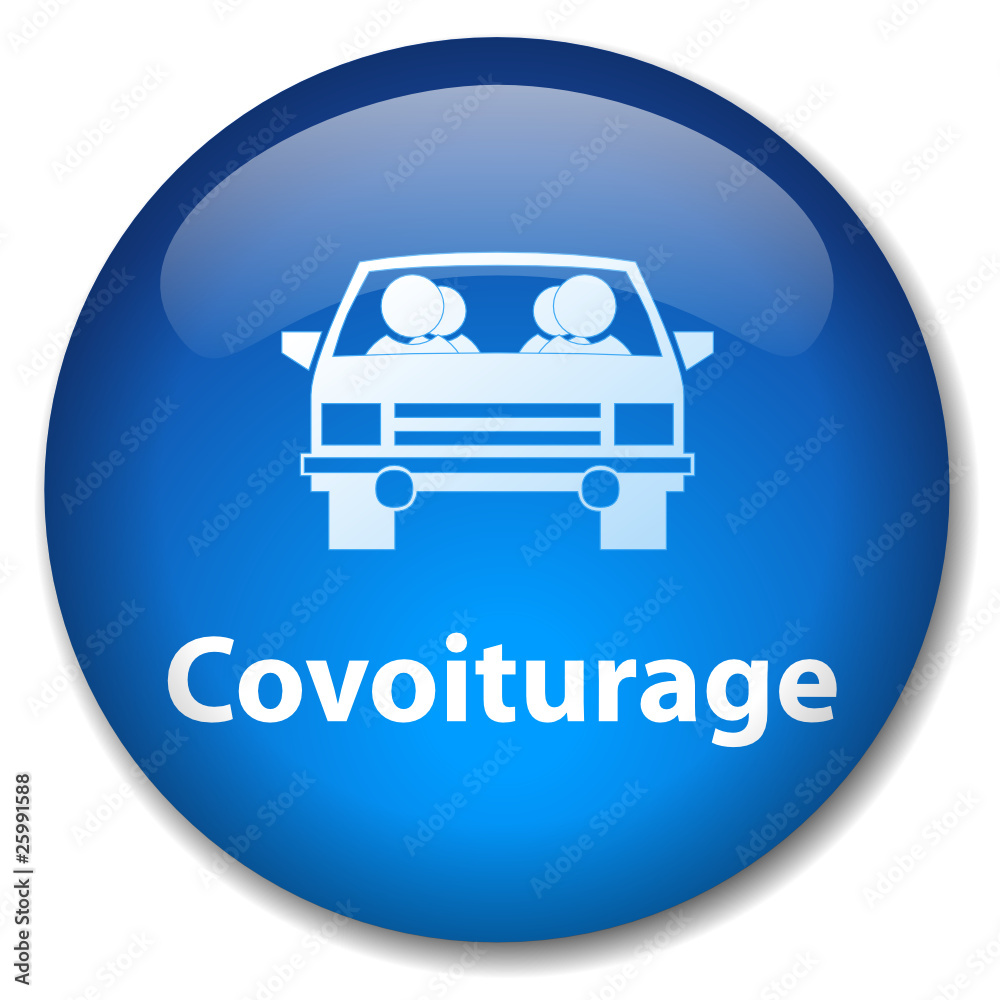 Bouton Web COVOITURAGE (environnement transports écologie) Bouton Web COVOITURAGE (environnement transports écologie)
