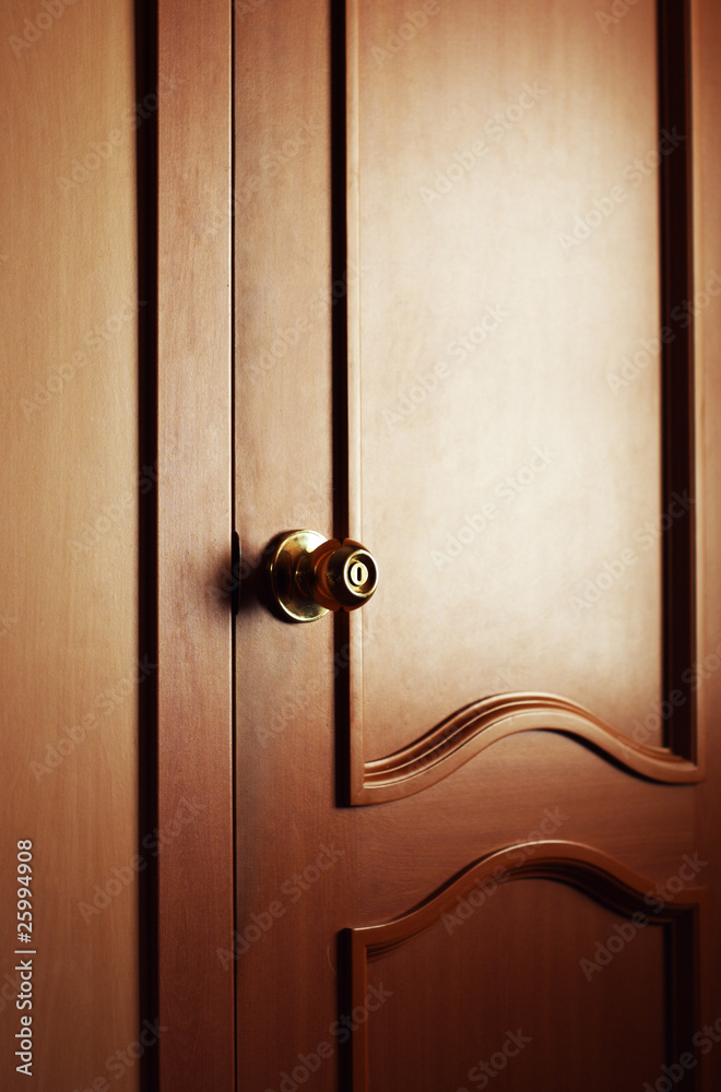 Wooden door Wooden door