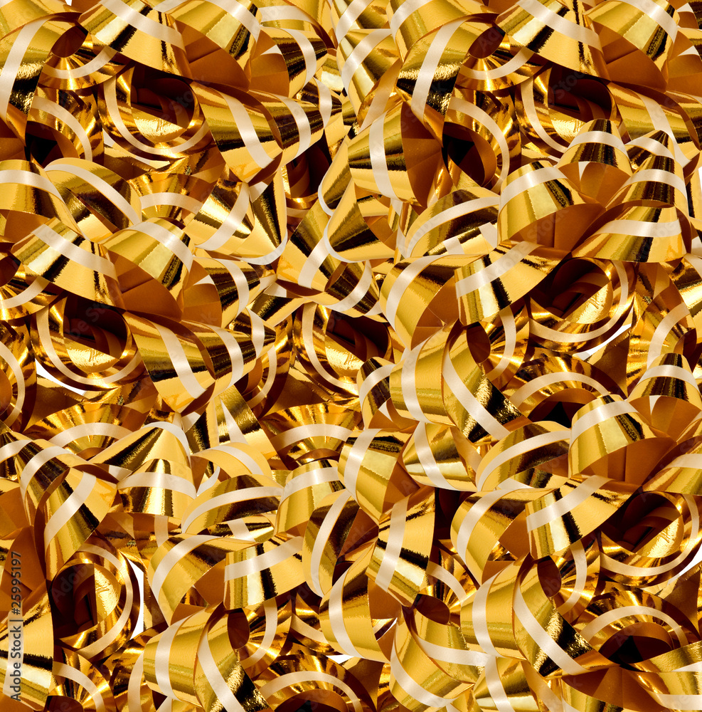 glittering gold ribbons for background glittering gold ribbons for background
