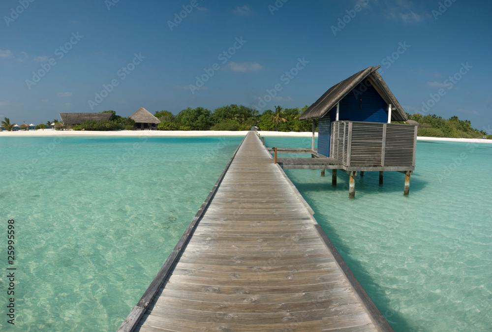 Maldivian lagoon