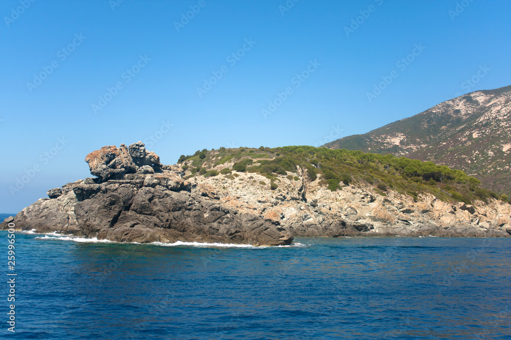 Fototapeta premium Rocks In The Sea