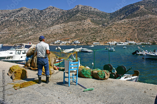 pêcheur,Grèce