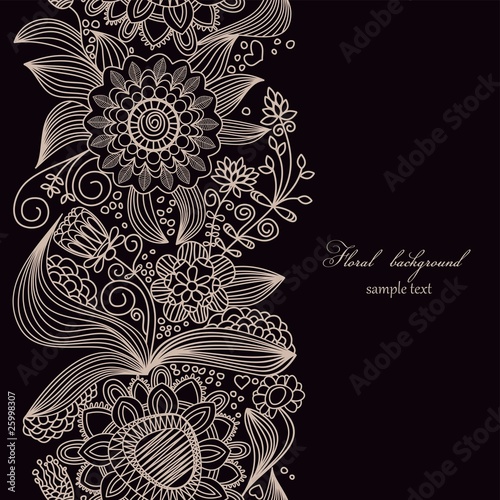 Floral seamless background