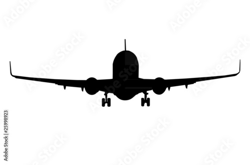 Flugzeug ankunft