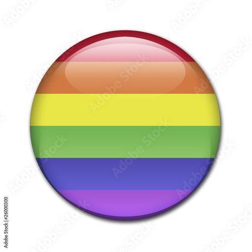 Free Download Boton brillante bandera arcoiris - GFXLoad