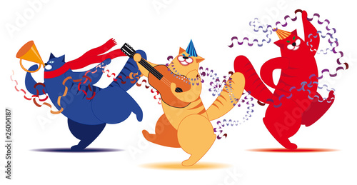 Three Cat musician