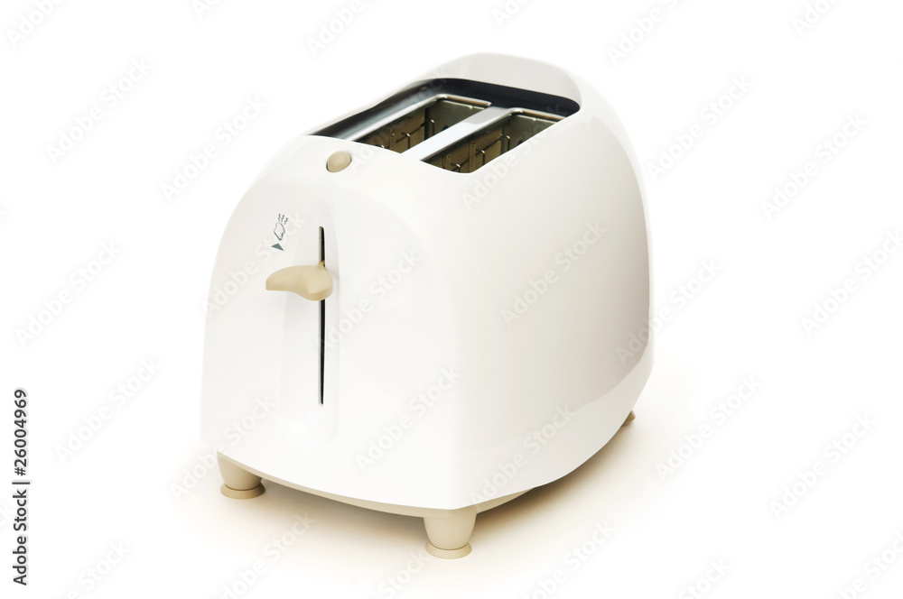 Bread toaster isolated on the white background Bread toaster isolated on the white background