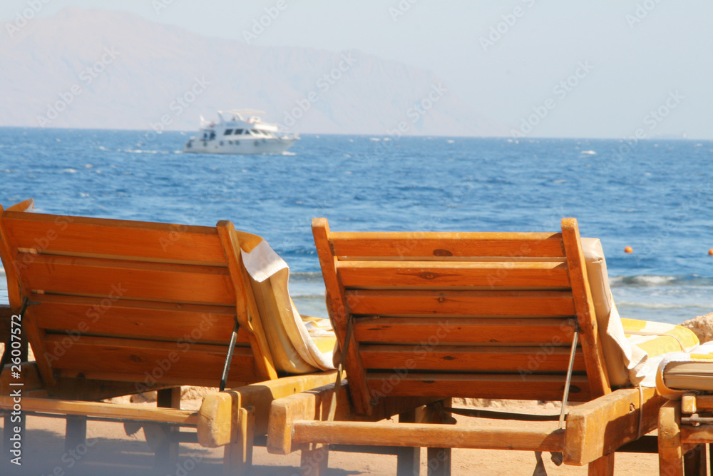 Relaxation on the beach