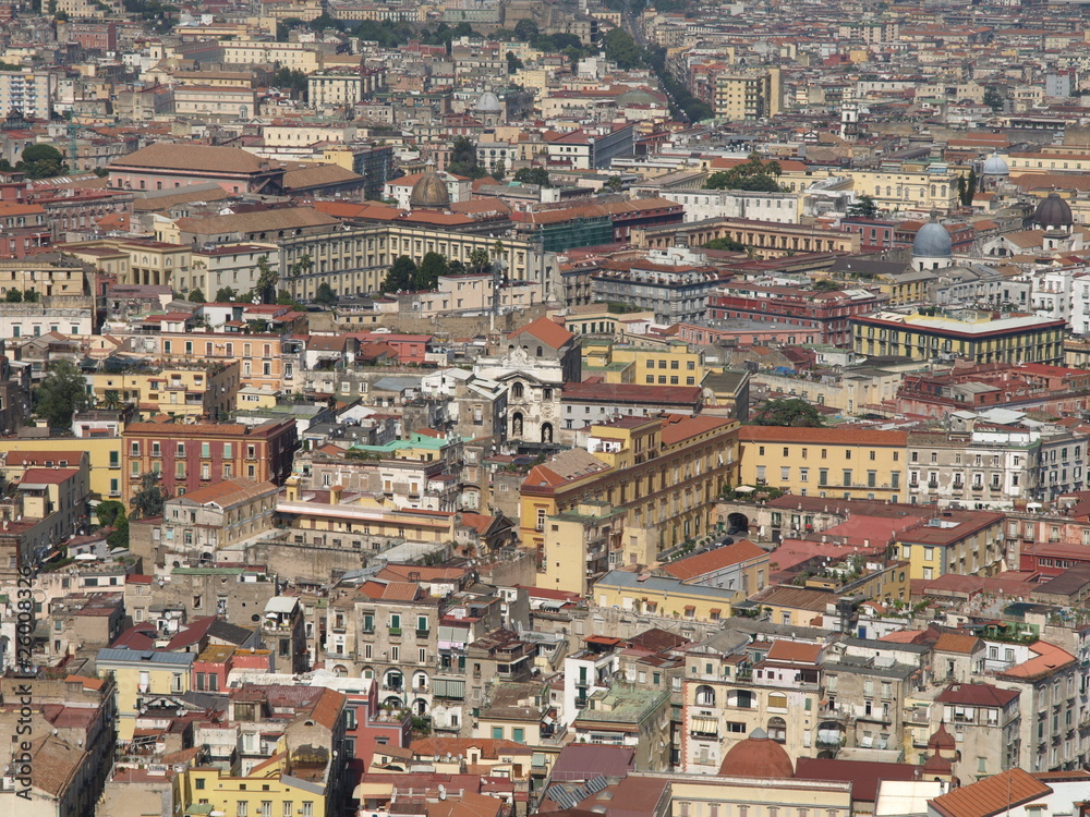 Neapel: Blick auf die Altstadt 