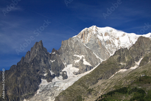 Monte Bianco e Aiguille Noire