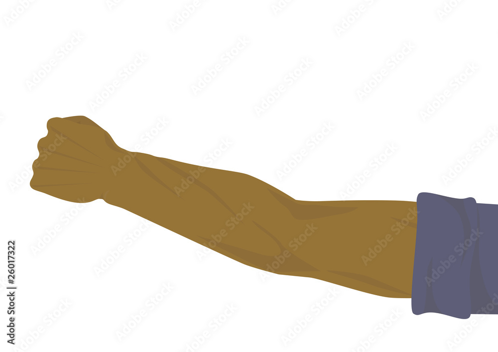 Arm of man Arm of man