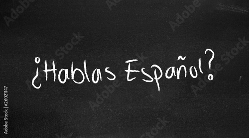 Hablas espanol? photo