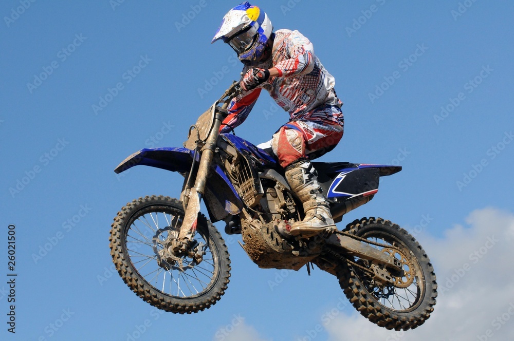 saut en motocross Stock Photo | Adobe Stock