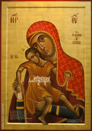 Obraz na płótnie Virgin of the Holy Monastery of Kykkos w salonie