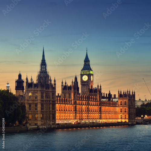 Houses of Parliament, London.