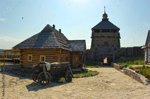 A hot noon in Zaporizhya Sich. photo