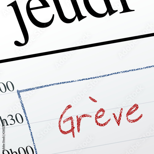 Jour de grève
