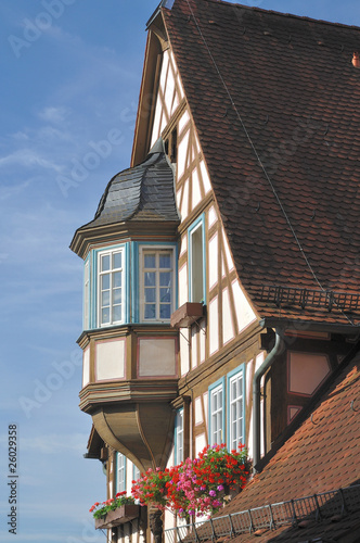 bad wimpfen, casa a graticcio  con bowindow photo