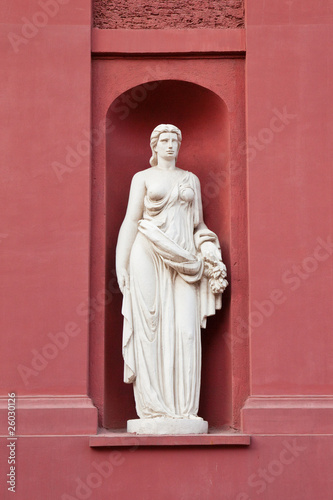 Muse Statue at the National Theater in Sofia