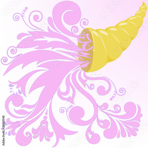golden horn of plenty