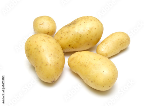 Fresh new potatoes